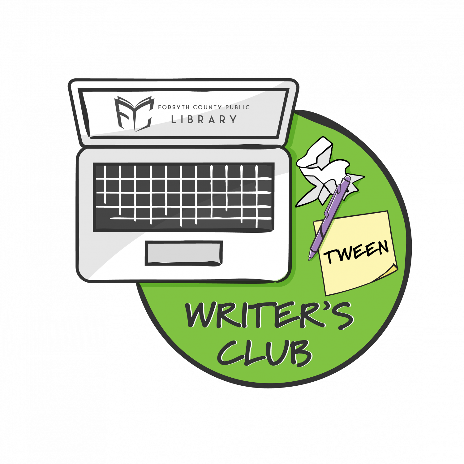 Tween Writer's Club Logo