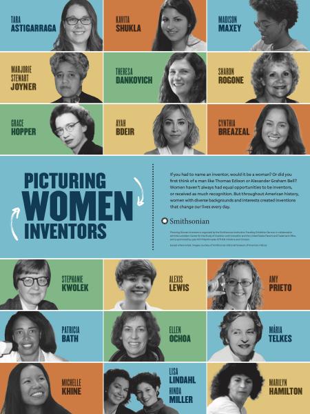 Image for event: Picturing Women Inventors: A Smithsonian Exhibit
