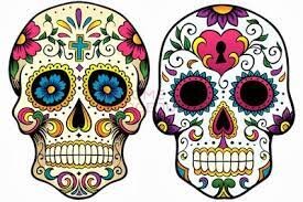 Image for event: Adult MakerDay:  Sugar Skull Canvas Art