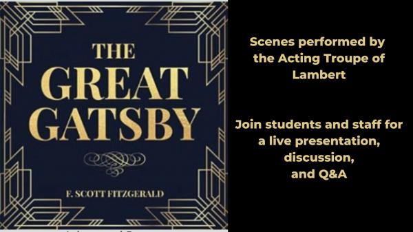 Image for event: Scenes from The Great Gatsby