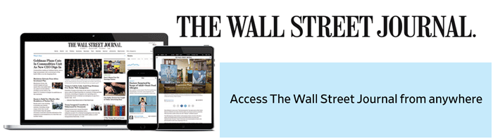 title image of the wall street journal Online